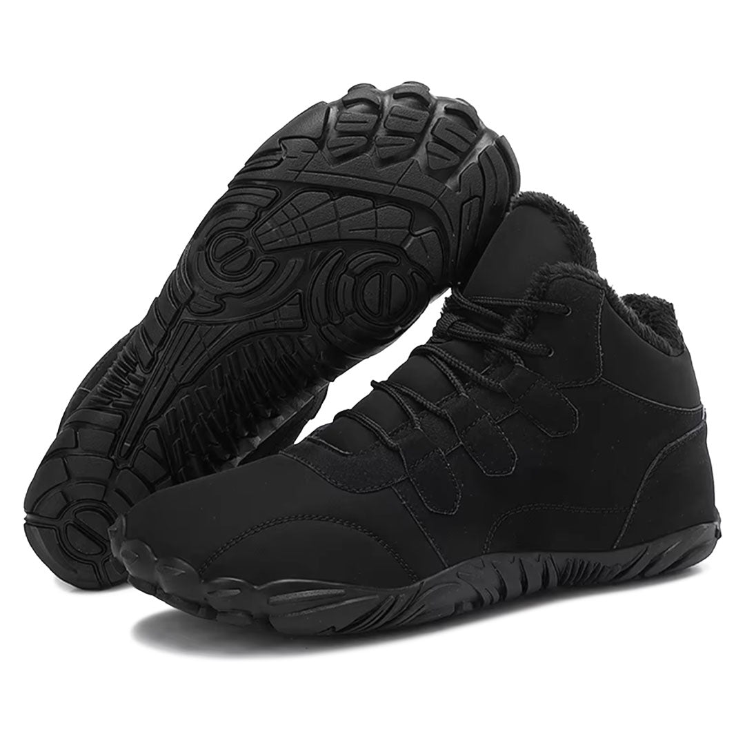 Chaussures pieds nus hiver